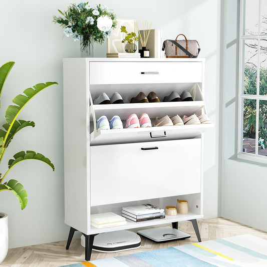 LTTROMAT Shoe Storage Cabinet for Entryway